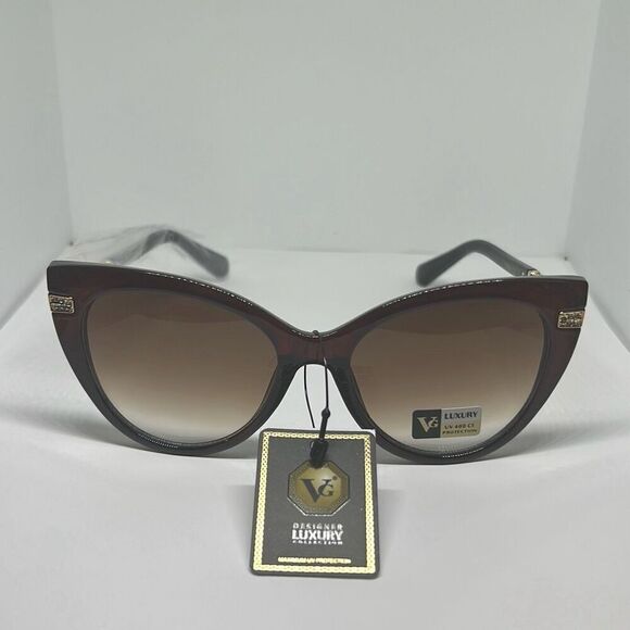 VG Cat Eye Bling Women’s Sunglasses - Picture 3 of 3
